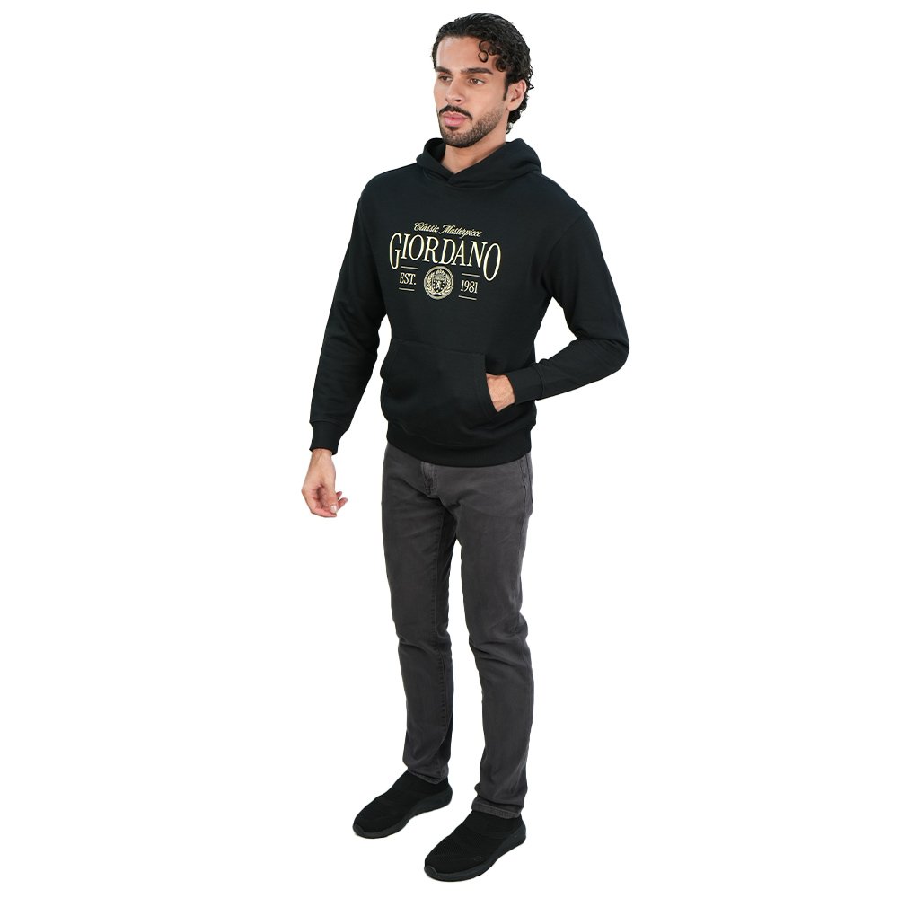 Men'sFrench Terry Relaxed Fit Hoodie