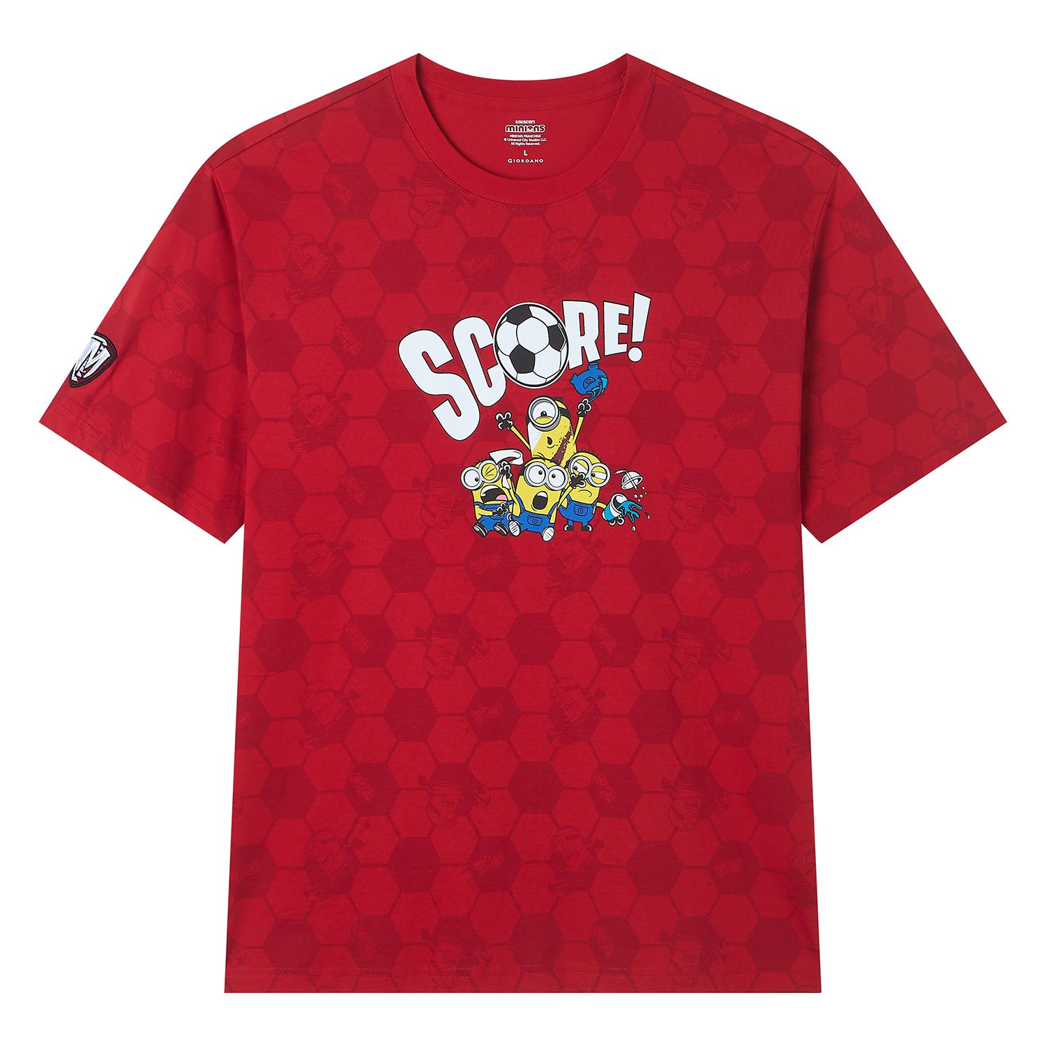 Men's Minions Relaxed Print Tee