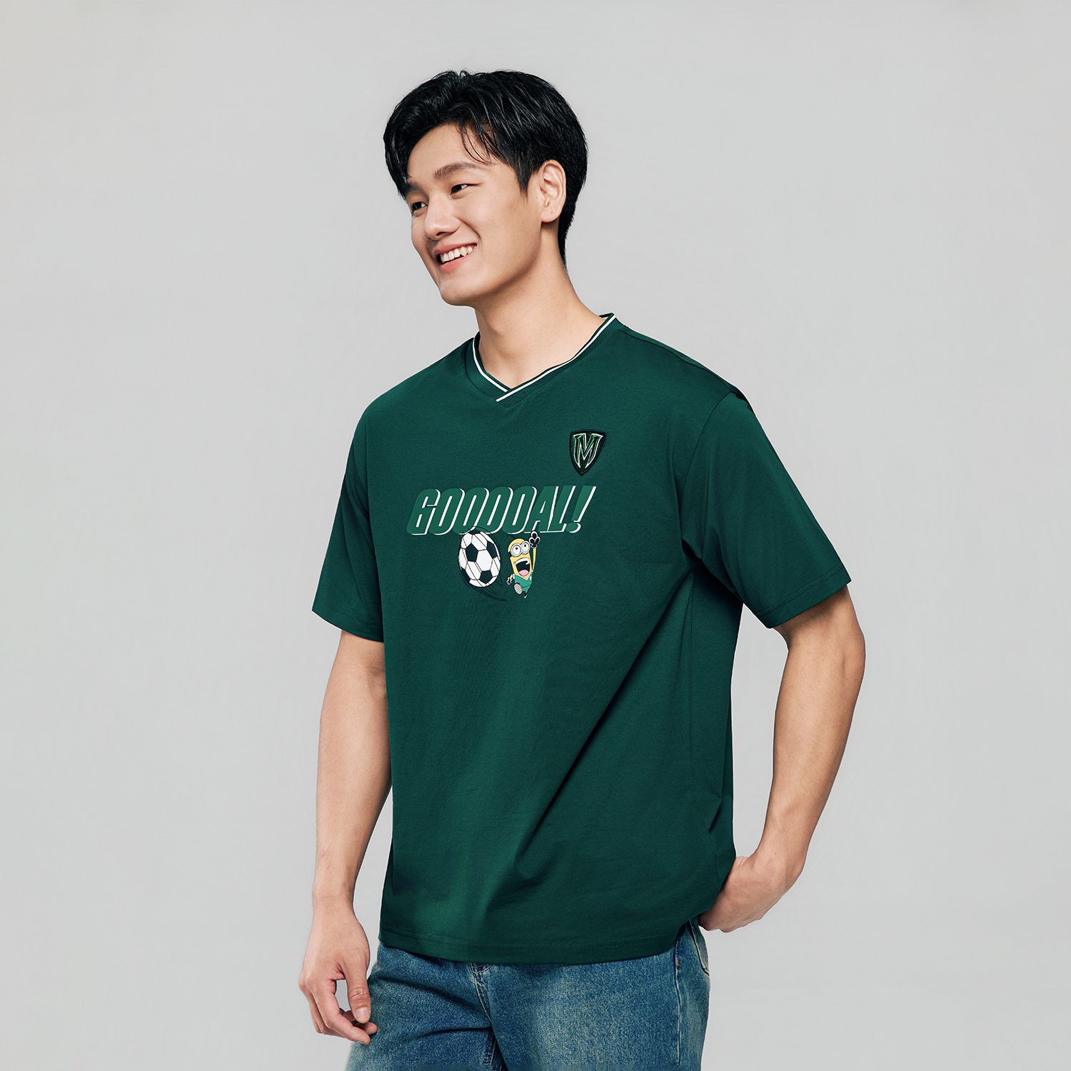 Men's Minions Relaxed Print Tee