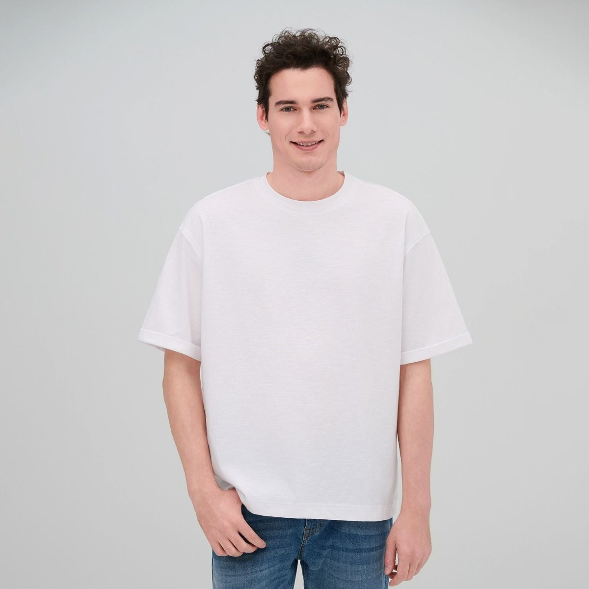 Men Regular Interlock Liquid Touch Tee