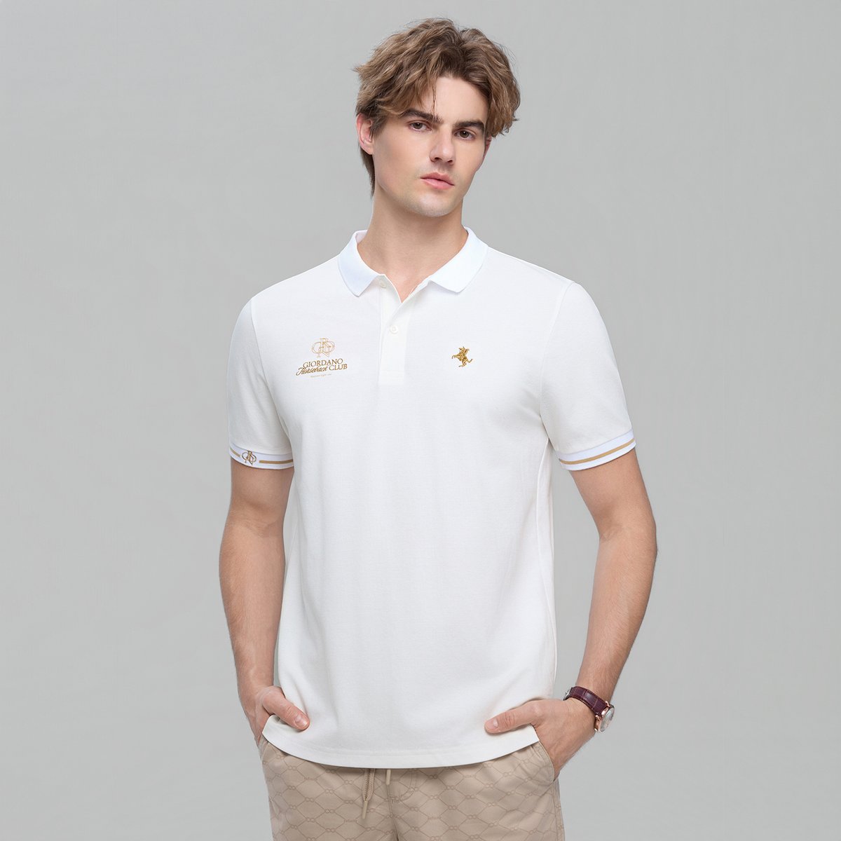 Men's Slim Fit Club House Lacoste Polo