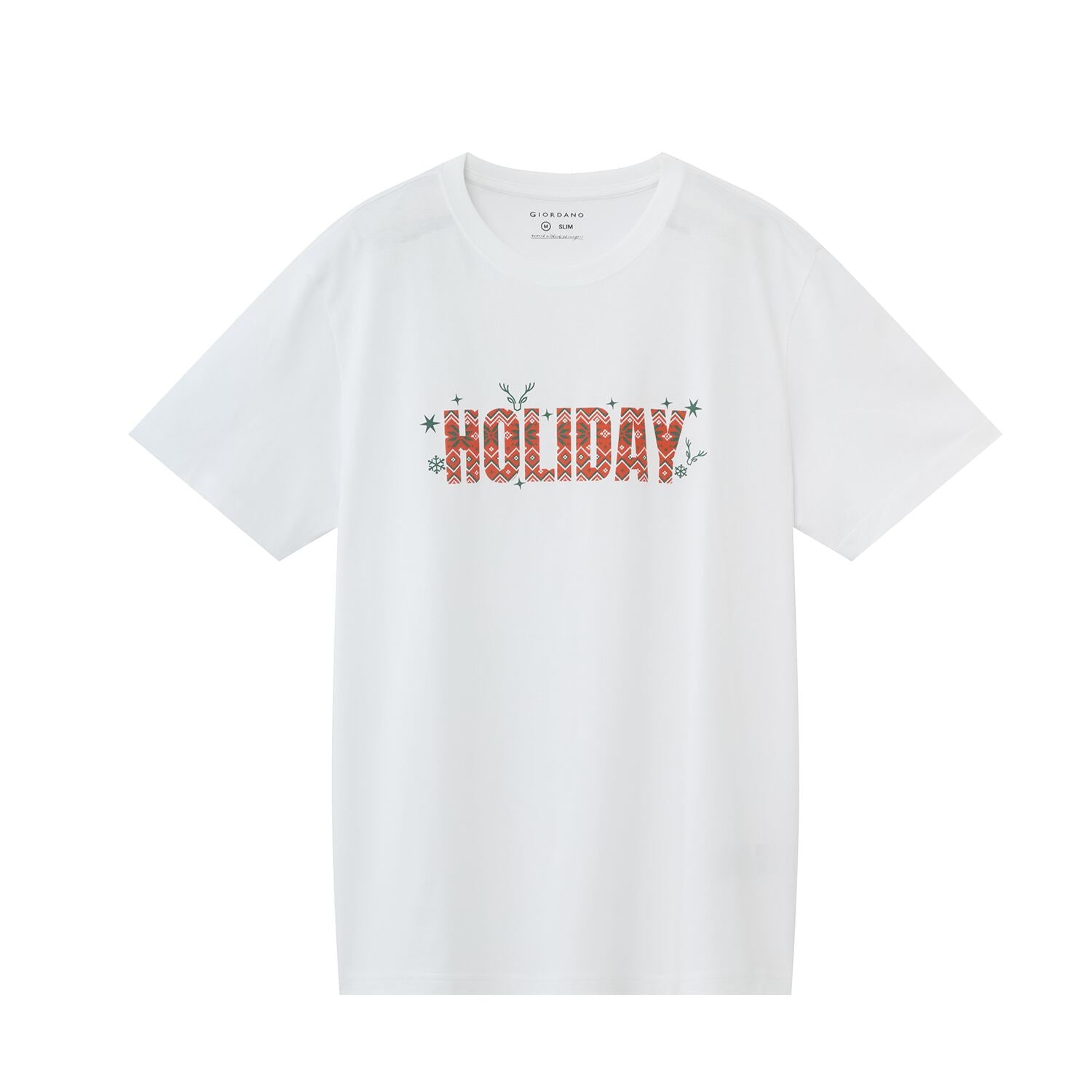 Men’S Slim Fit Christmas Holiday Cotton T-Shirt