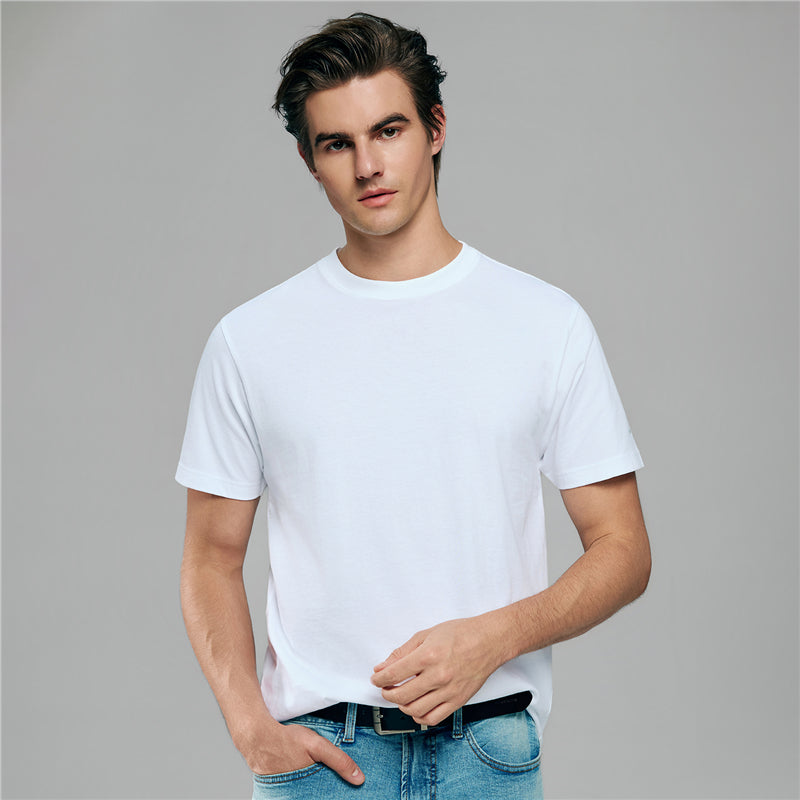Men’s Slim Fit Cotton Crew Neck Tee