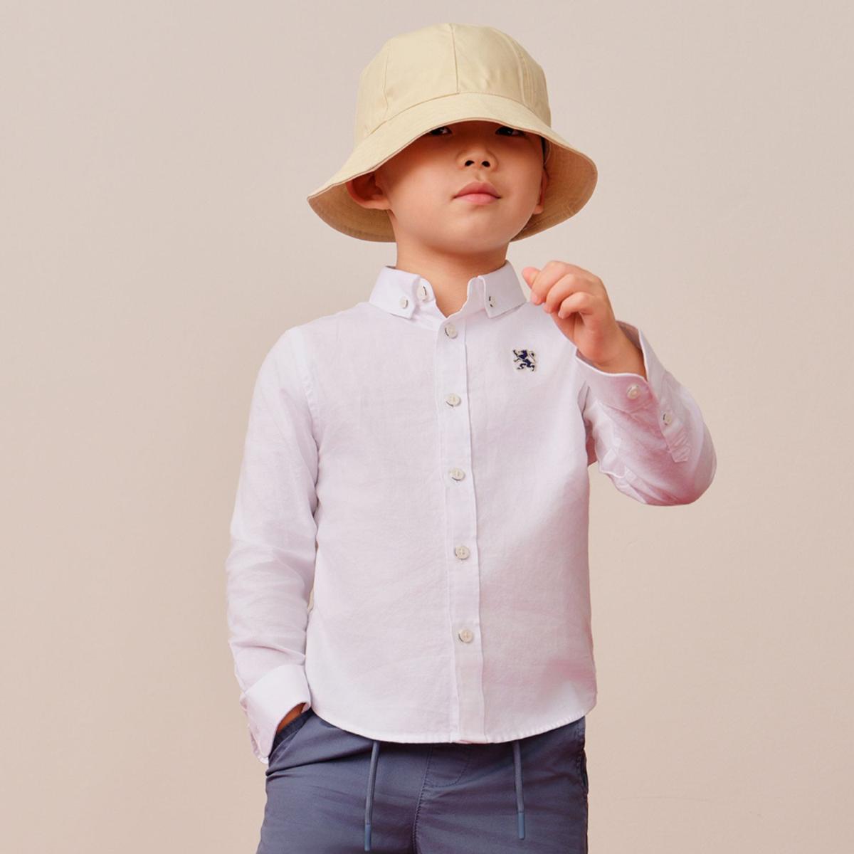 Kids' Cotton Oxford Shirt