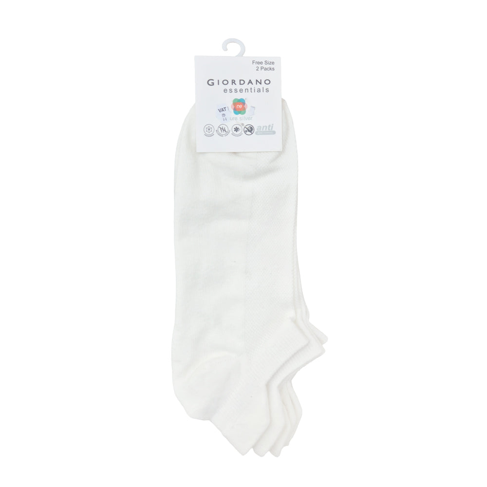 Unisex 2-Pack Ankle Socks: Essential Cotton Blend Comfort
