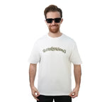 Men’S Relaxed Fit Printed Crew Neck Cotton Jersey Tee