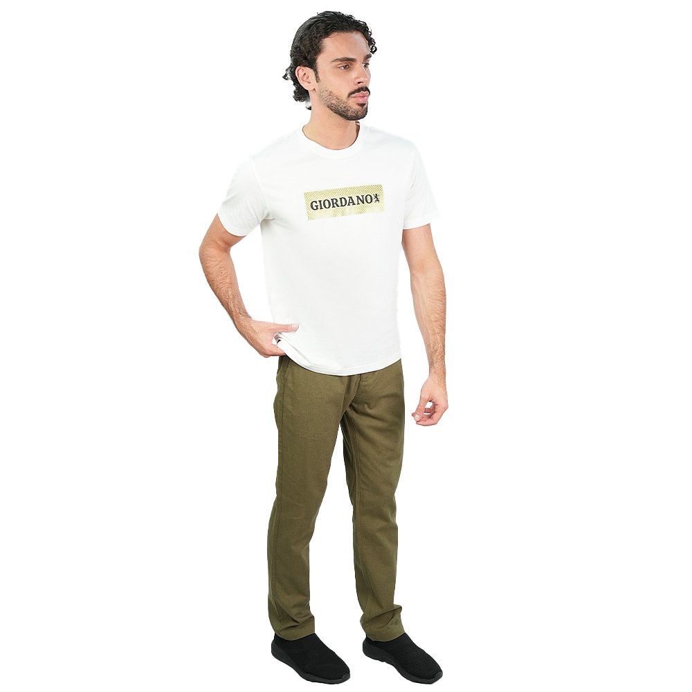 Men's Slim Cotton Signature Graphic Print Tee
