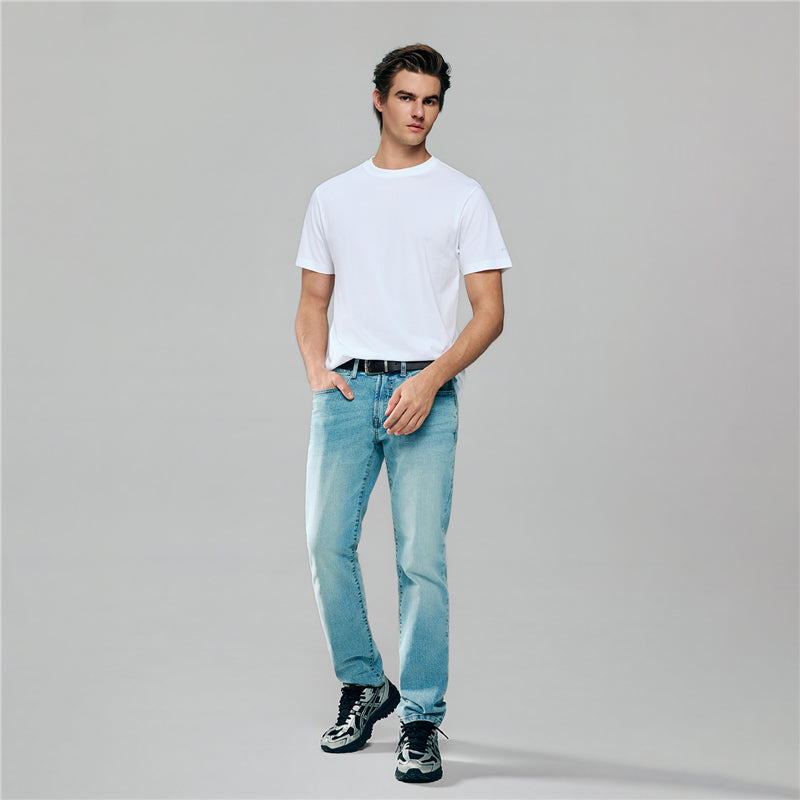 Men’s Slim Fit Cotton Crew Neck Tee