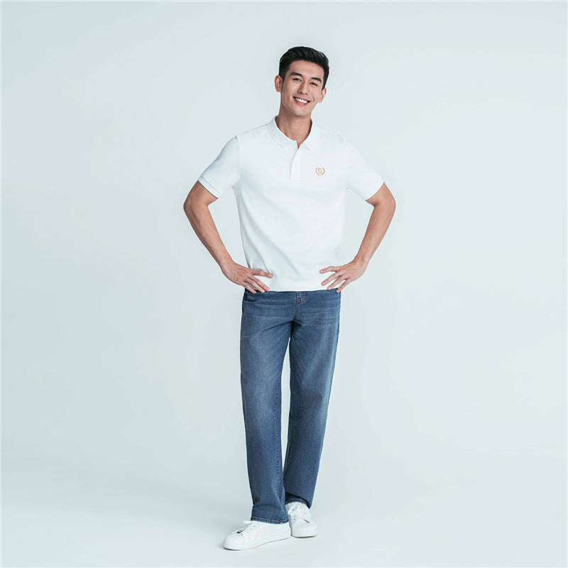 Men’s Liquid Touch Slim Fit Cotton Interlock Polo