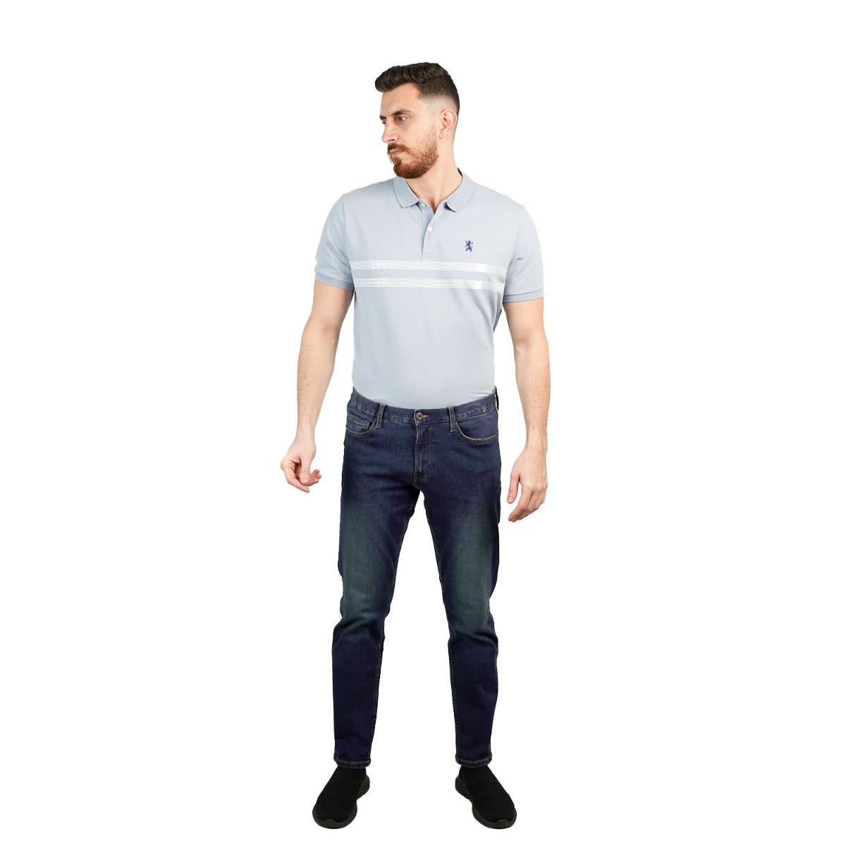 Cotton/Polyester/Elastin Denim Low Rise Skinny Jeans