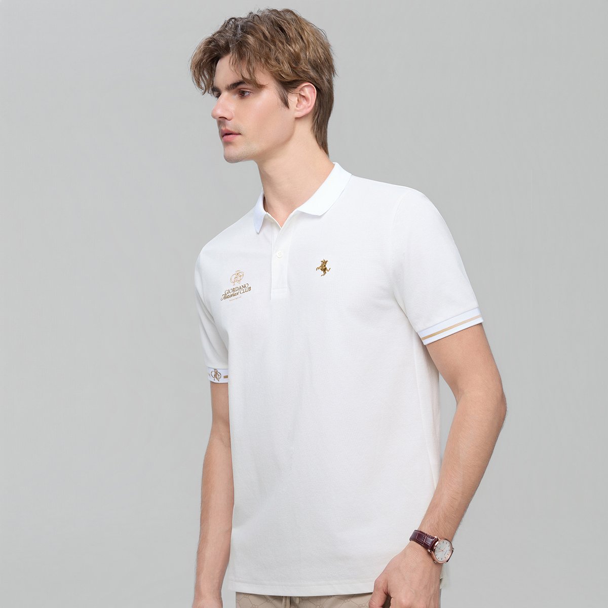 Men's Slim Fit Club House Lacoste Polo