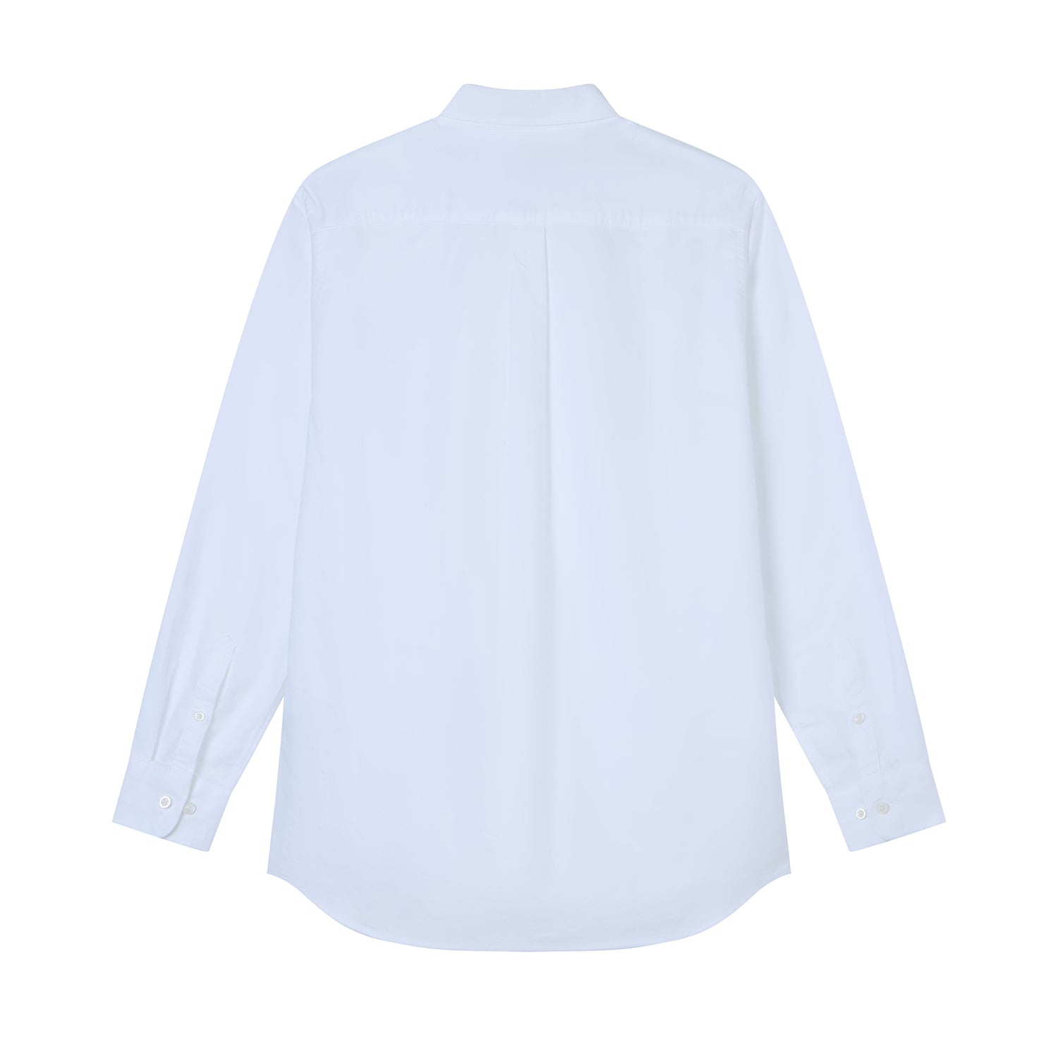 Men's Cotton Slim Oxford Shirt With Embroidery