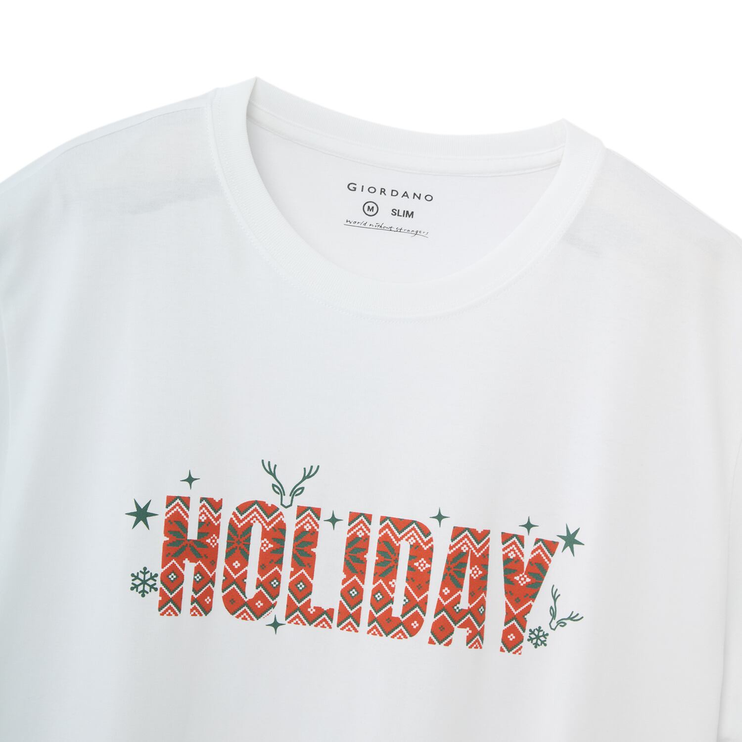 Men’S Slim Fit Christmas Holiday Cotton T-Shirt