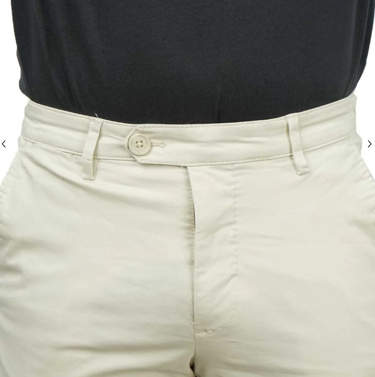 Men's Cotton Spandex Twill Slim Fit Khakis