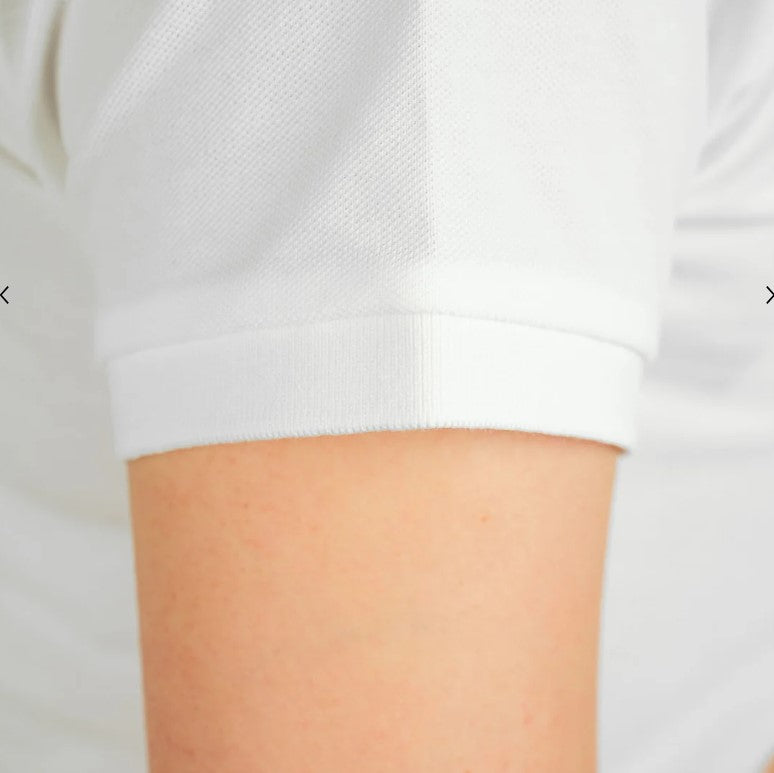 Woman Cotton/Lycra Pique Flat Kint Color Short Sleeve Clase Slim Solid Polo