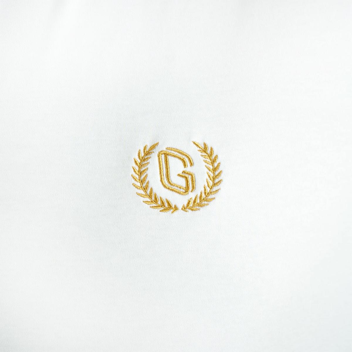 Cotton Interlock Flat Knit Color Short Sleeve Slim Embroidered Solid Polo (Liquid Touch)