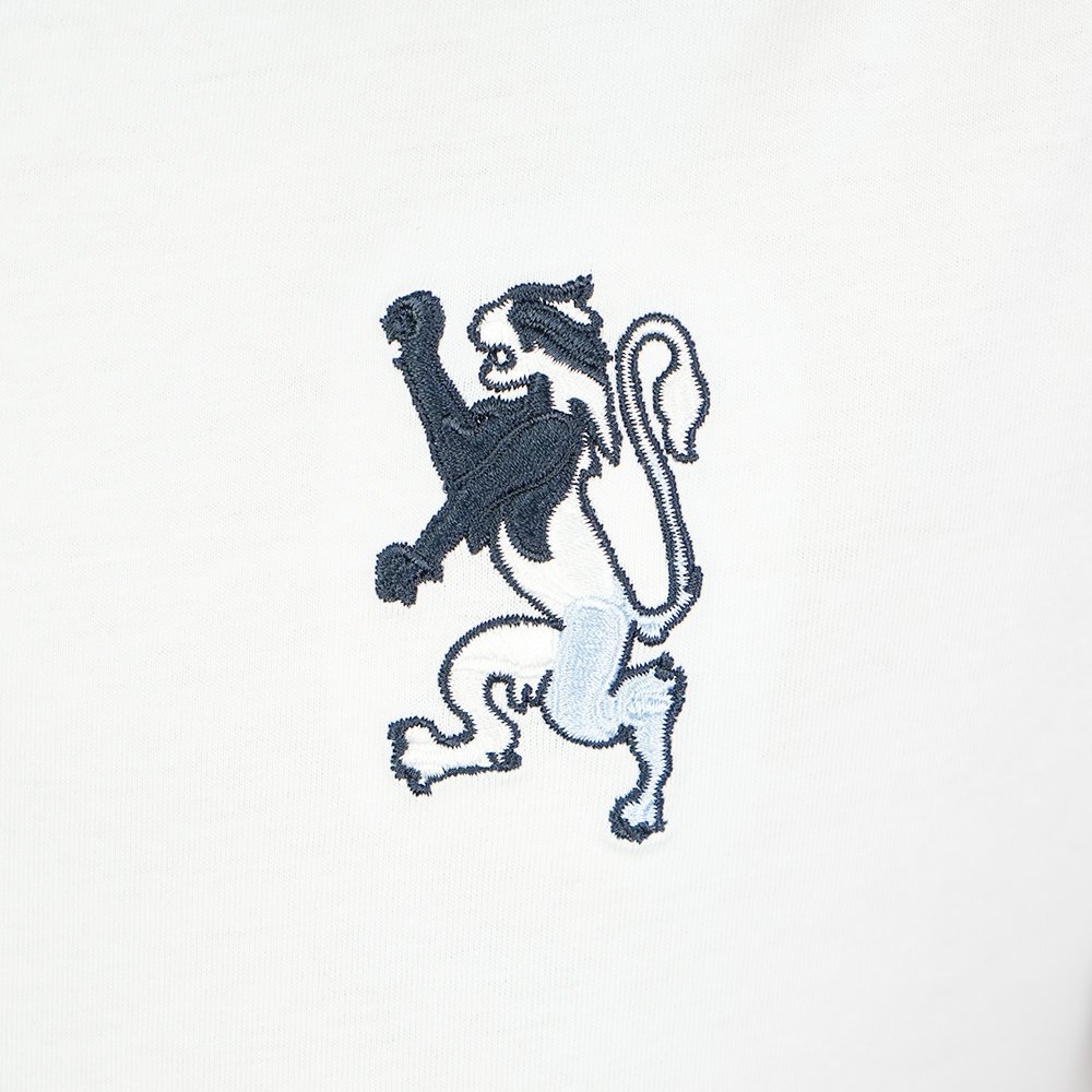 Men's Slim Cotton Crew Neck Embroidery Tee