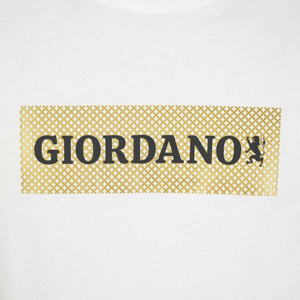 Men's Slim Cotton Signature Graphic Print Tee