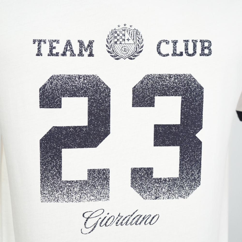 Men's Slim Cotton Team Club Graphic Print Tee