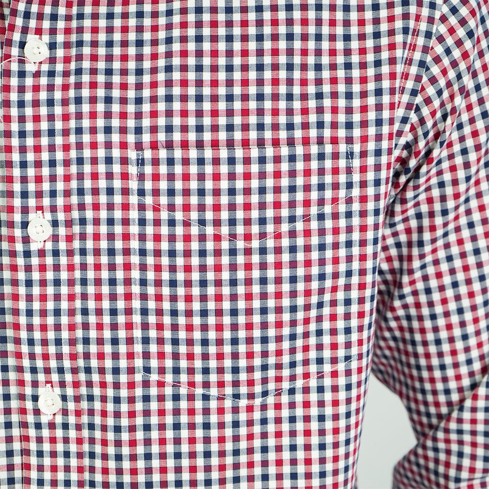 Men’s Cotton Oxford Wrinkle Free Long-Sleeve Shirt
