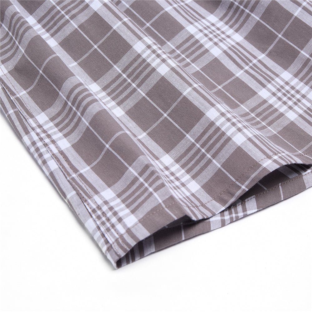 Men's Regular Fit Cotton Poplin Boxers 3-Pack
