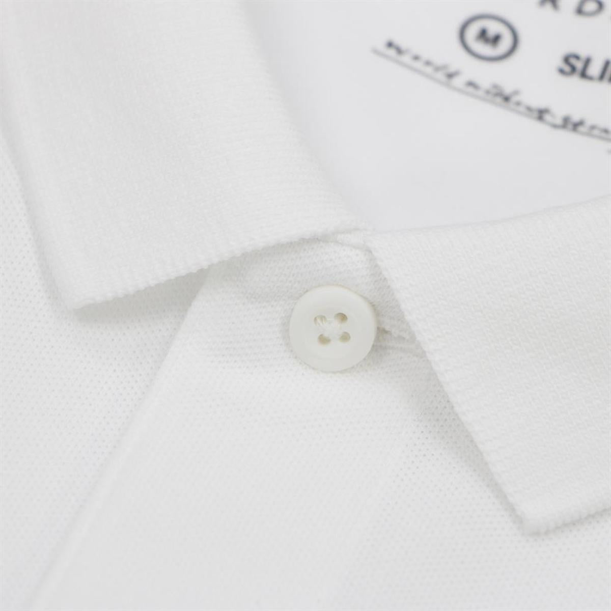 Men's Slim Fit Pique Polo: Elevated Comfort, Modern Style