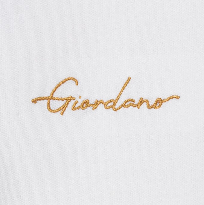 Men's Classic Slim Fit Polo with Signature Embroidery