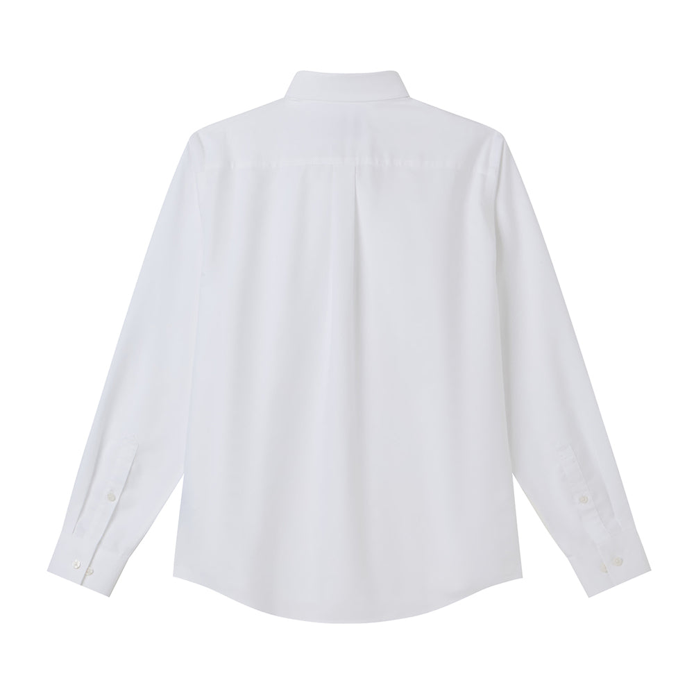 Men’s Cotton Long-Sleeve Wrinkle-Free Shirt