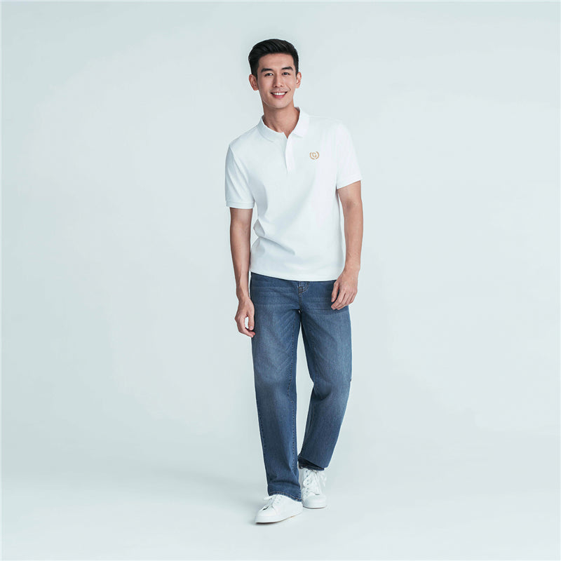 Men’s Liquid Touch Slim Fit Cotton Interlock Polo