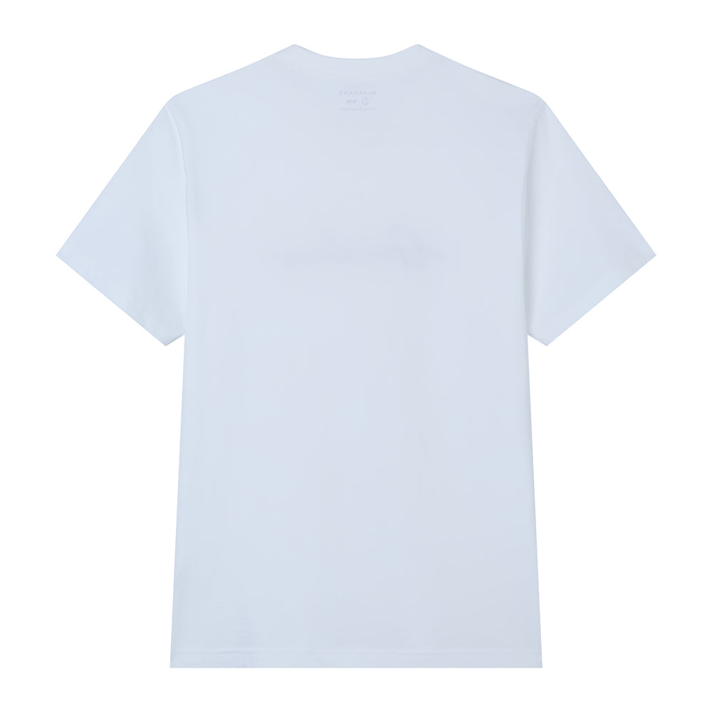 Men’s Slim Fit Cotton Signature Print Tee