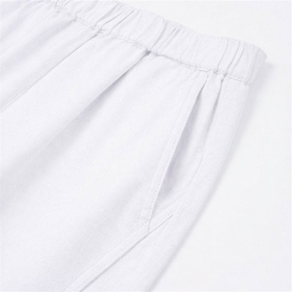 Women's Regular Taper Linen-Cotton Pants