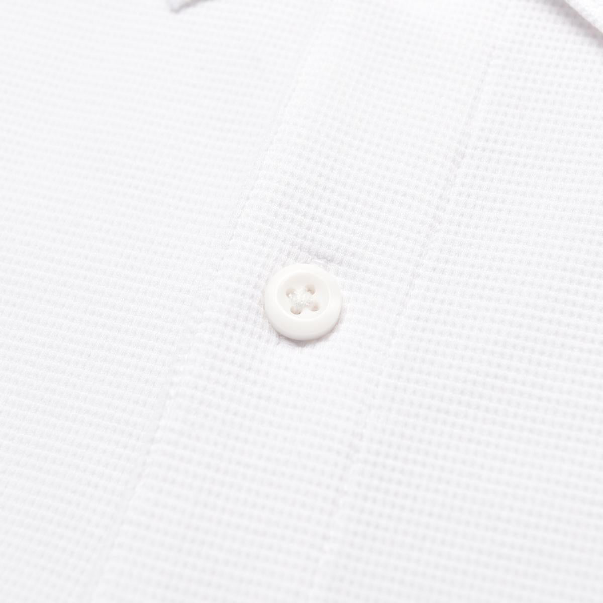 Men's Cotton Blend Waffle Knit Solid Polo