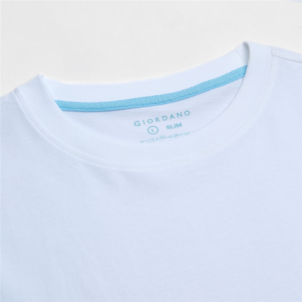 Men’s Slim Fit Cotton Crew Neck Tee