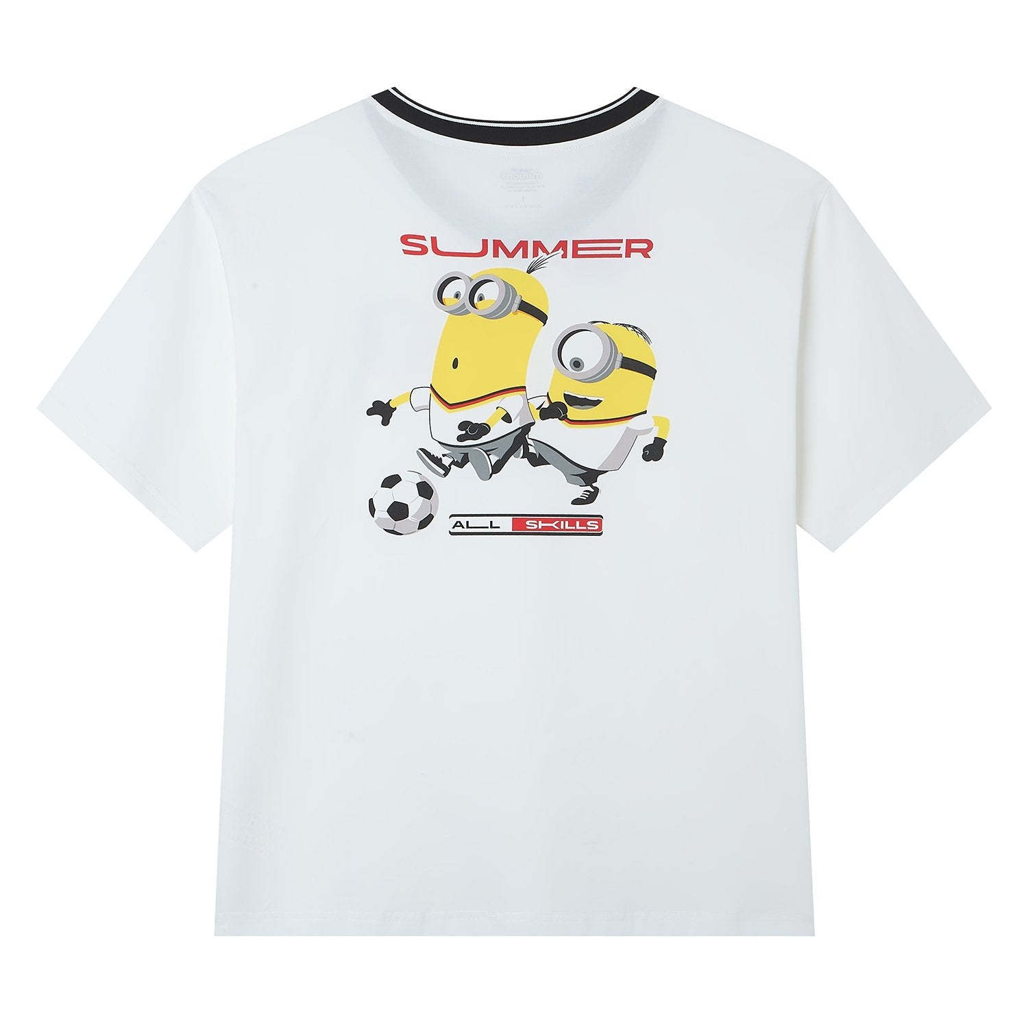 Men Relaxed Minions V-Neck World Cup Tee