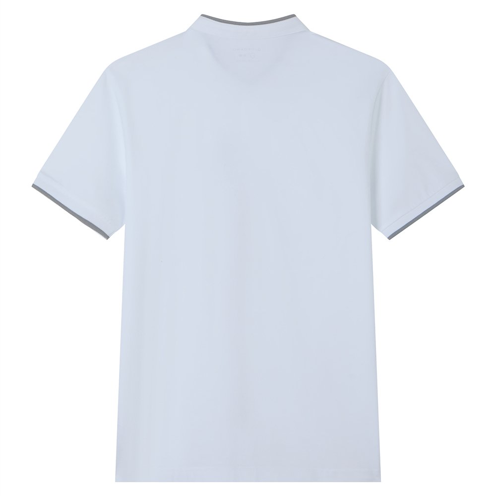Men's Cotton Jersey Henley Short Sleeve Slim Fit Tee