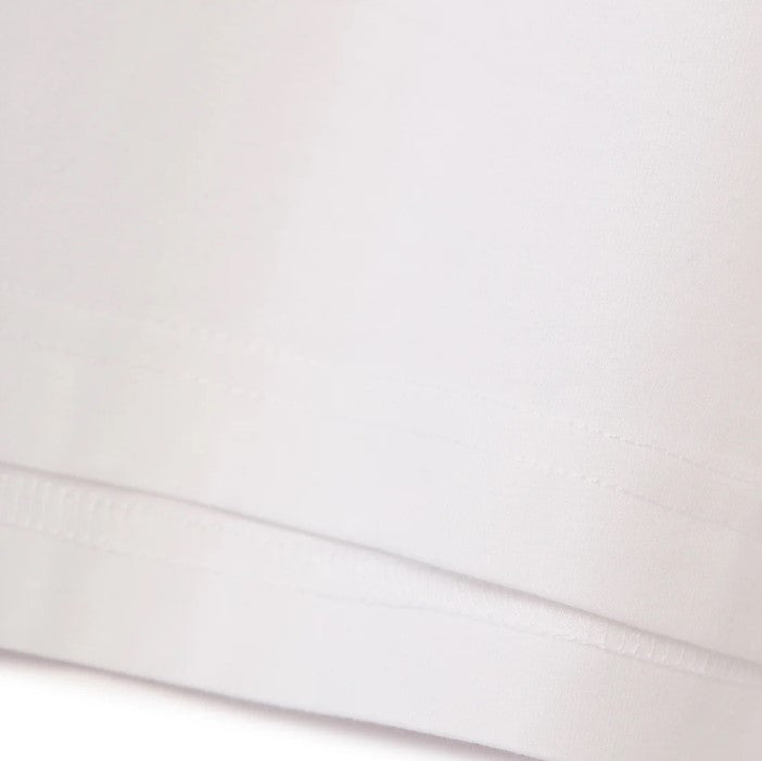 Men's Cotton Crewneck Tee With Signature Print