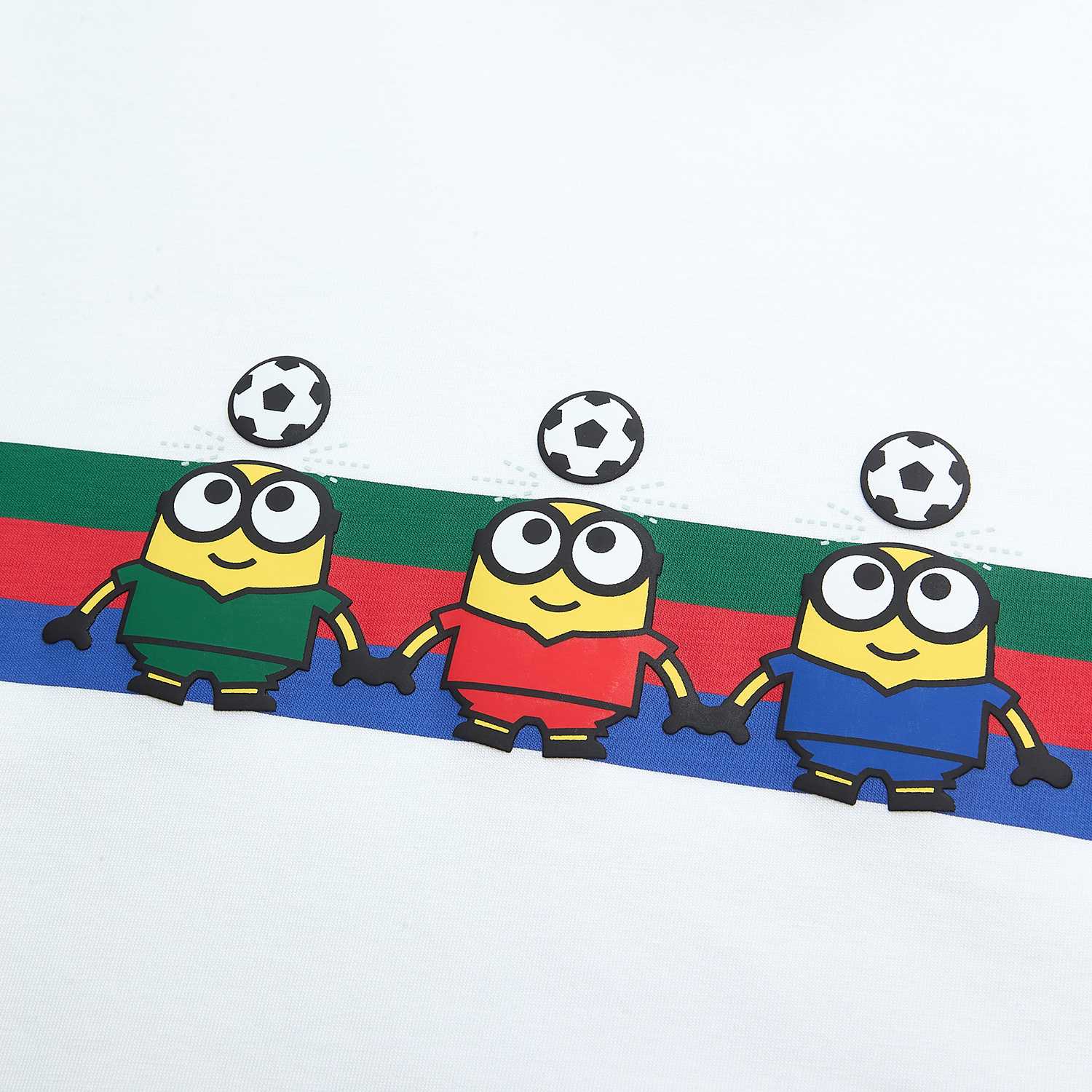Men's Minions Relaxed V Neck Print Tee