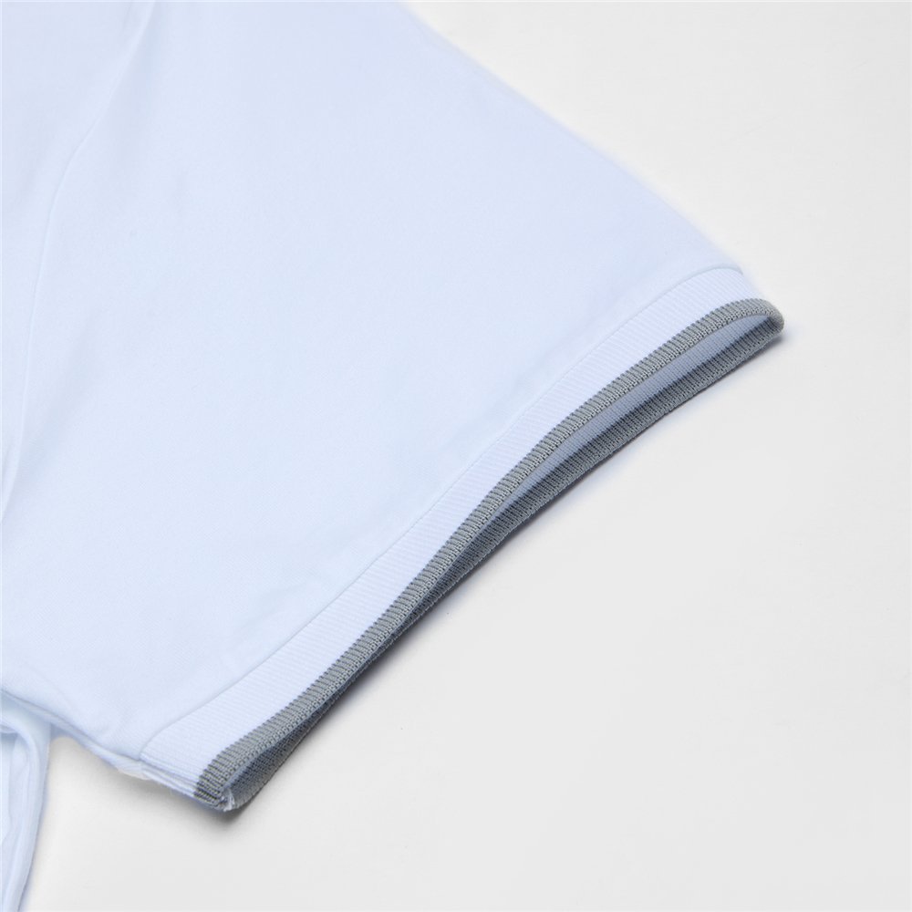 Men's Cotton Jersey Henley Short Sleeve Slim Fit Tee