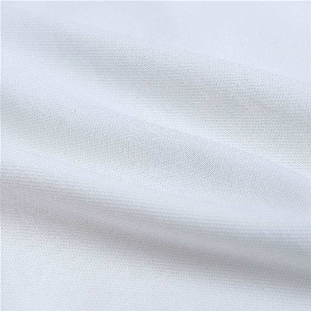 Men's Cotton Slim Pique Polo With Small Lion Embroidery