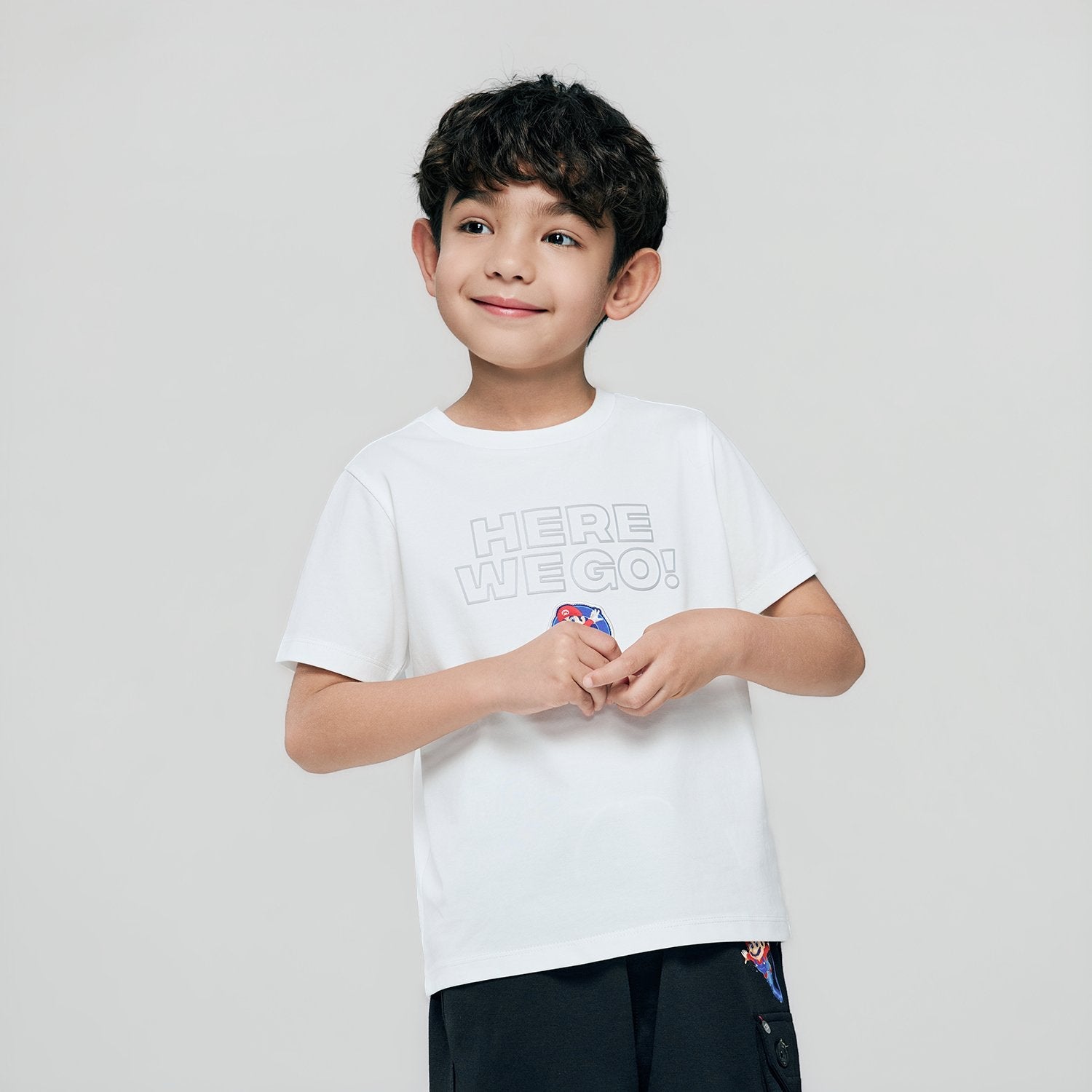 Junior Super Mario Regular PrintTee