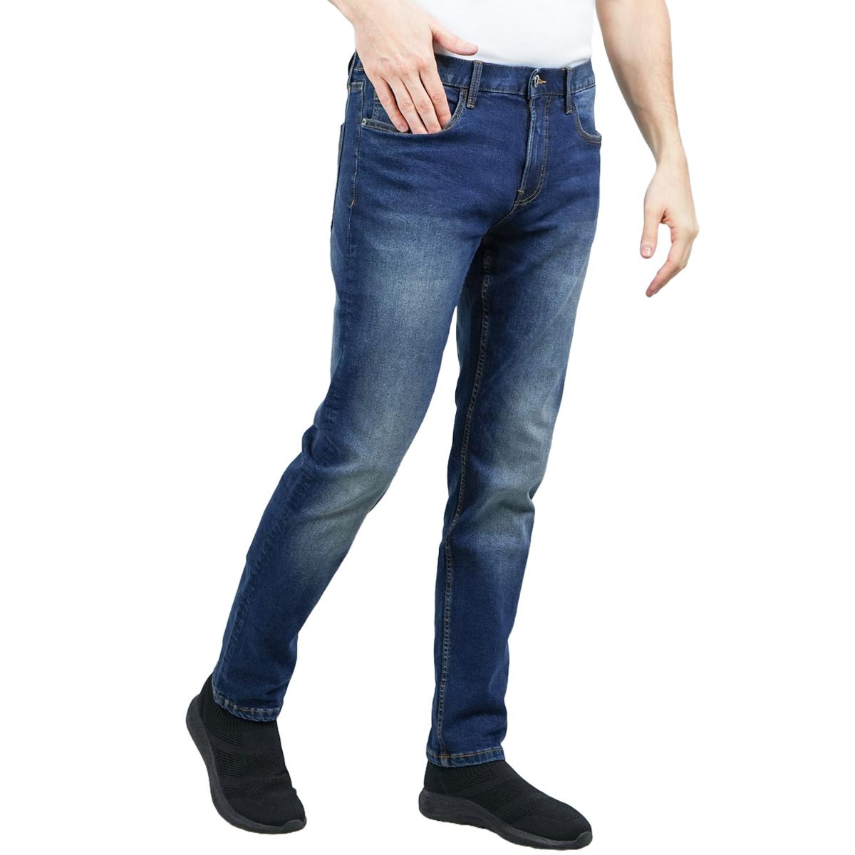 Cotton/Spintex Denim Low Rise Skinny Triple jeans