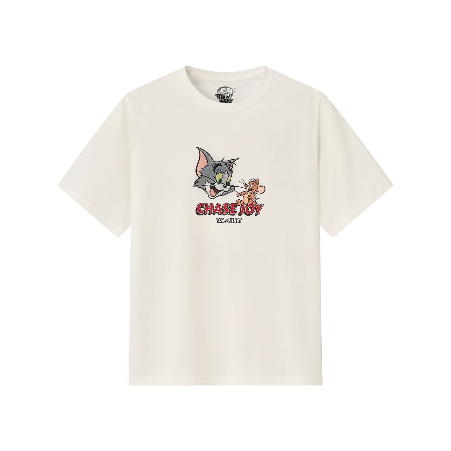 Men's Relaxed Fit Tom & Jerry Cotton Print Tee