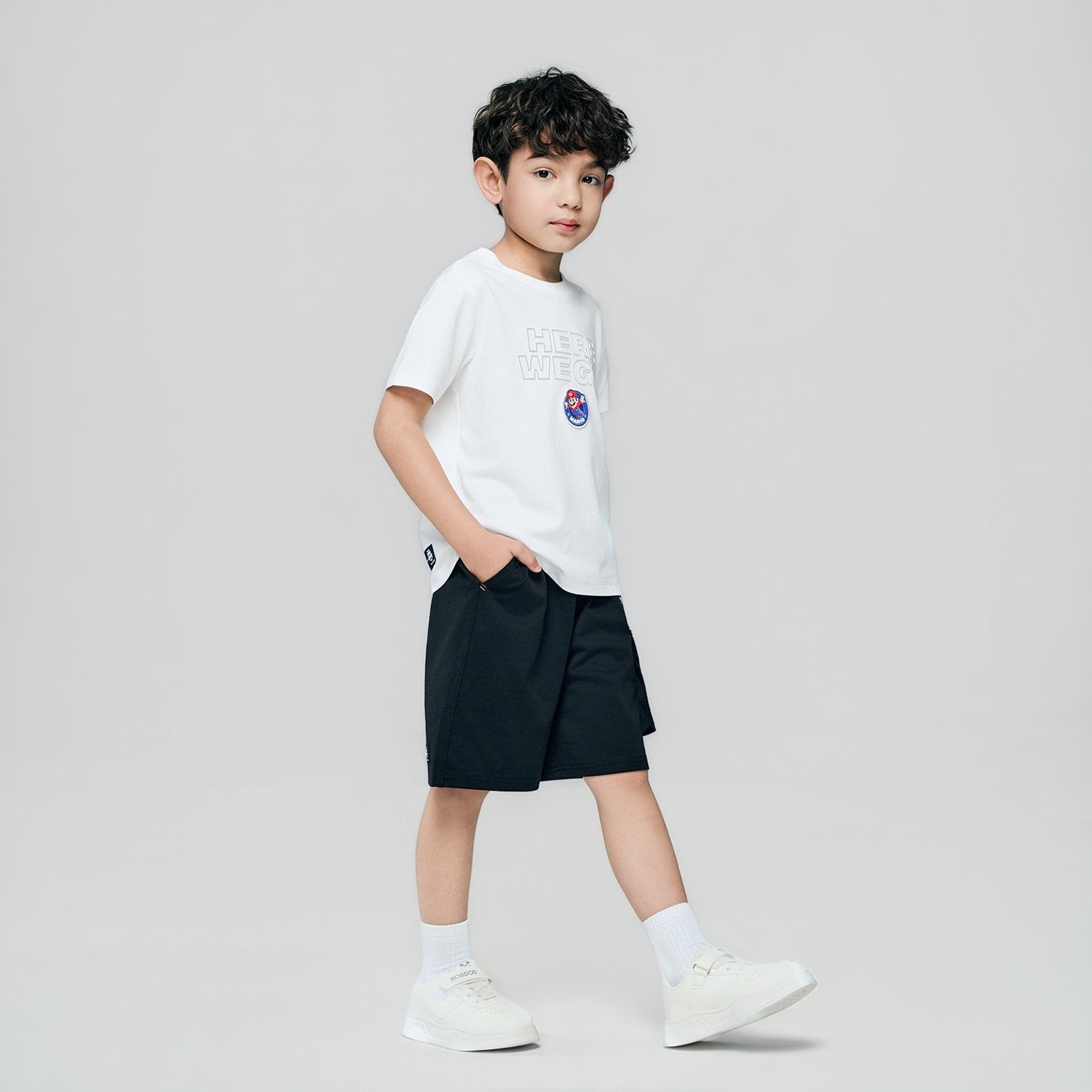 Junior Super Mario Regular PrintTee