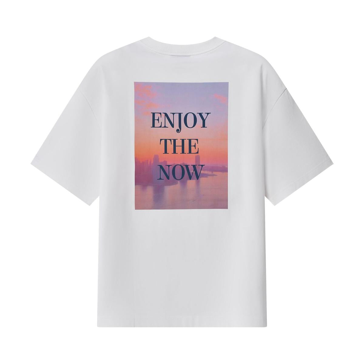 Men's Oversized Cotton Crew Neck Print Tee | Wander City Collection