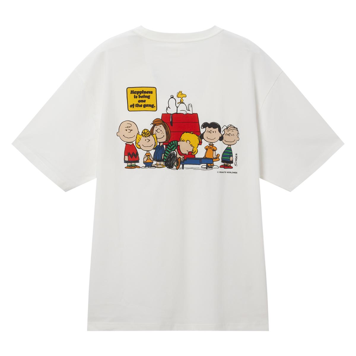 Men's Relaxed Snoopy Print Tee