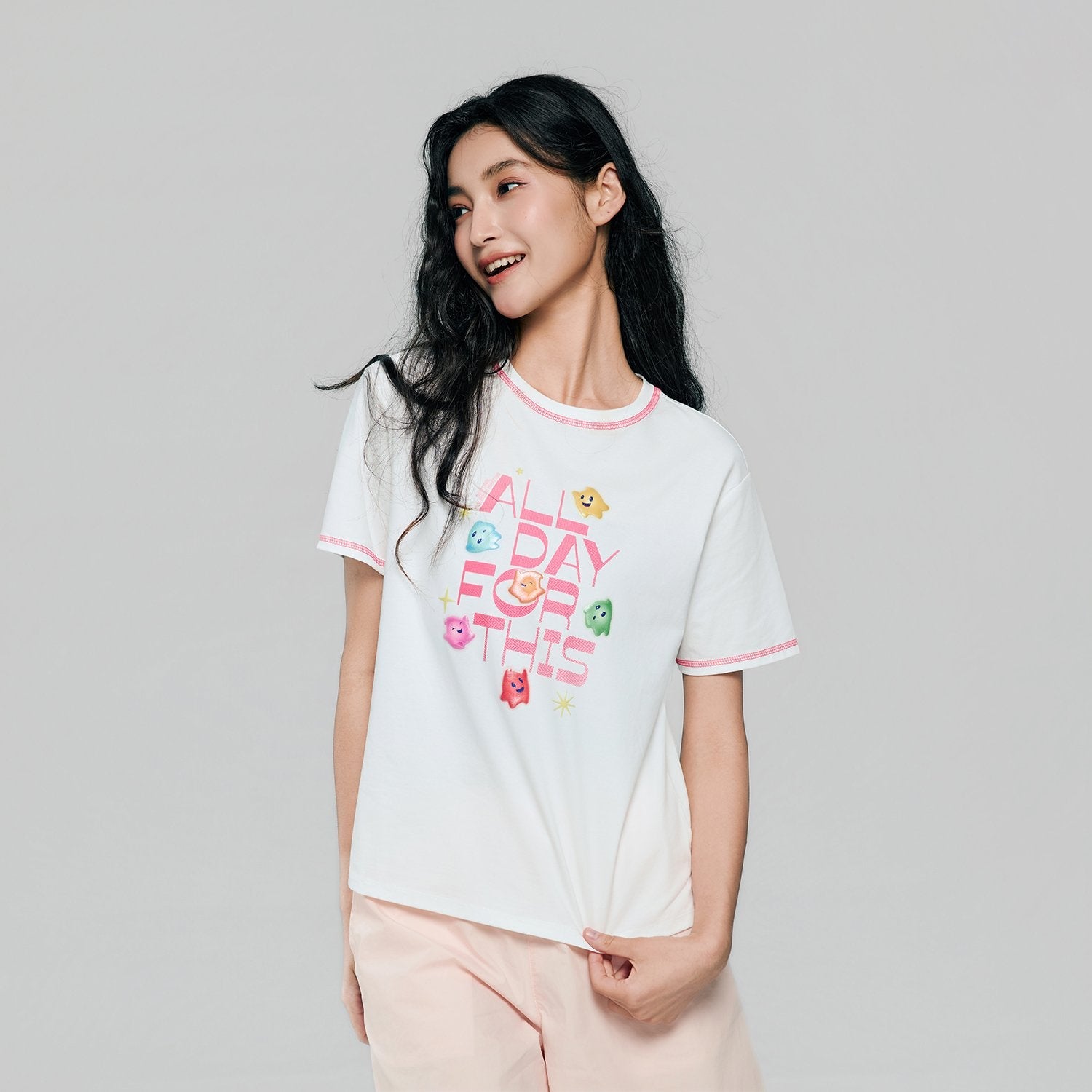 Women's Super Mario Relaxed Print Tee