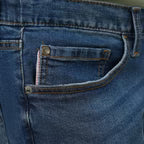 Men’s Low Rise Skinny Taper Stretch Denim Jeans