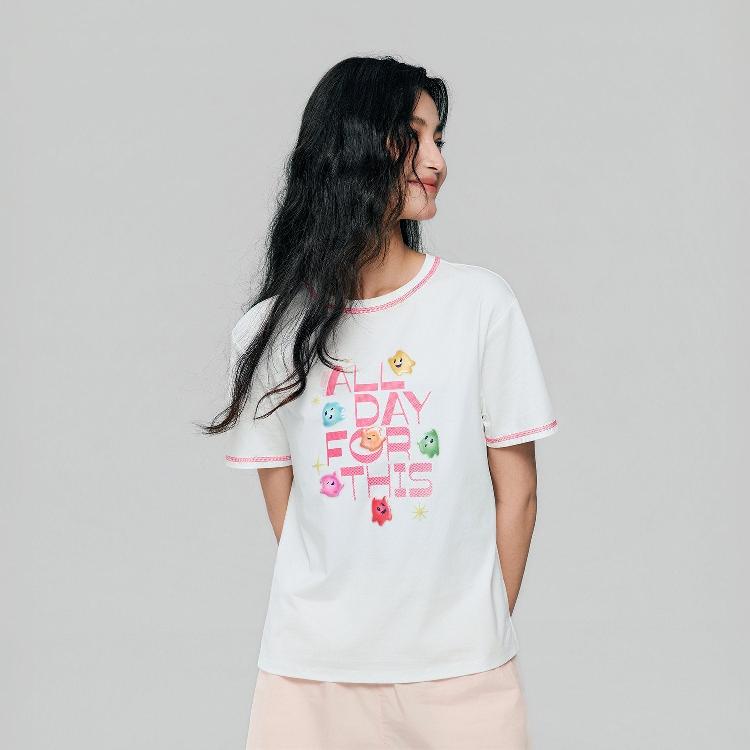 Women's Super Mario Relaxed Print Tee
