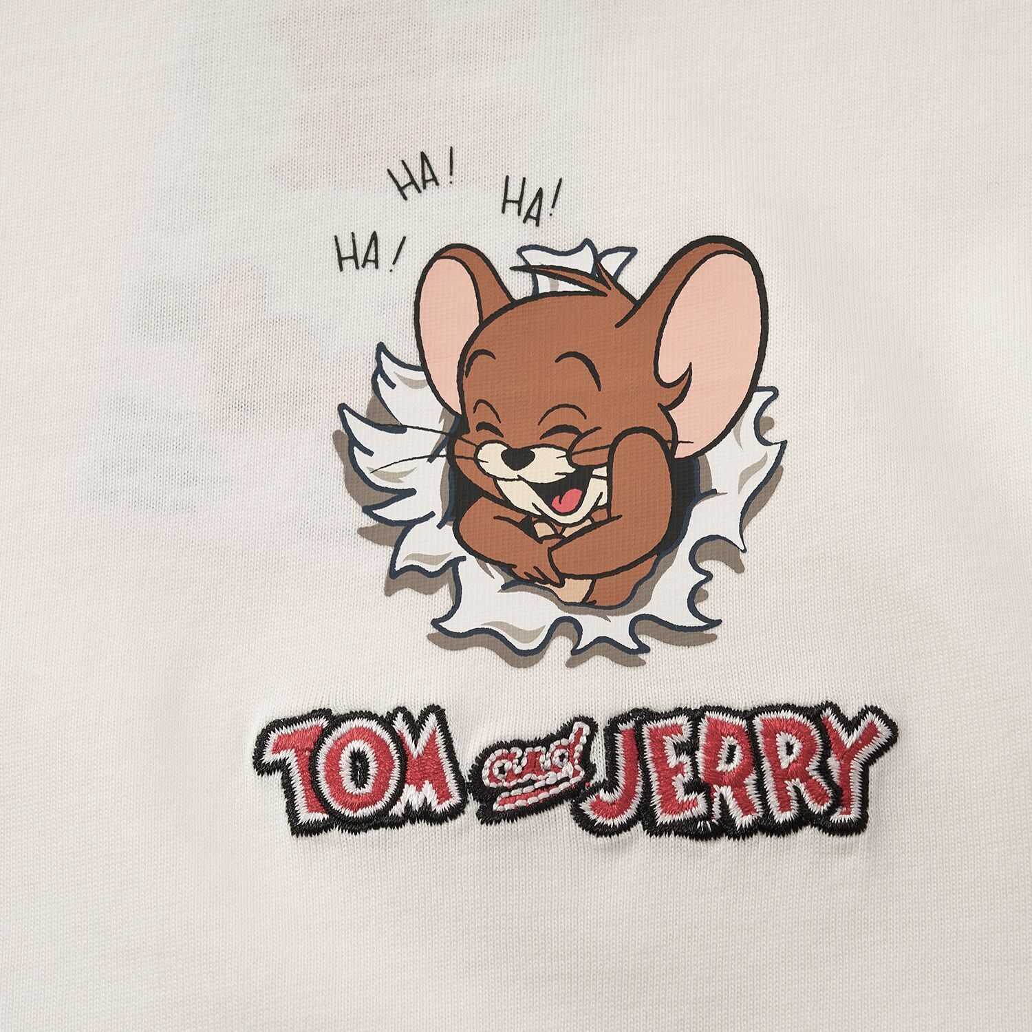 Men's Relaxed Fit Short Sleeve Tom & Jerry Cotton Graphic Tee