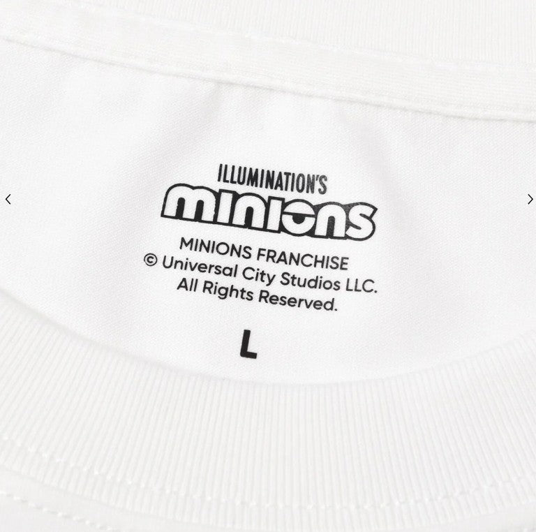 Men’s Relaxed Fit Cotton-Poly Crew Neck Print Tee | Minion Collection